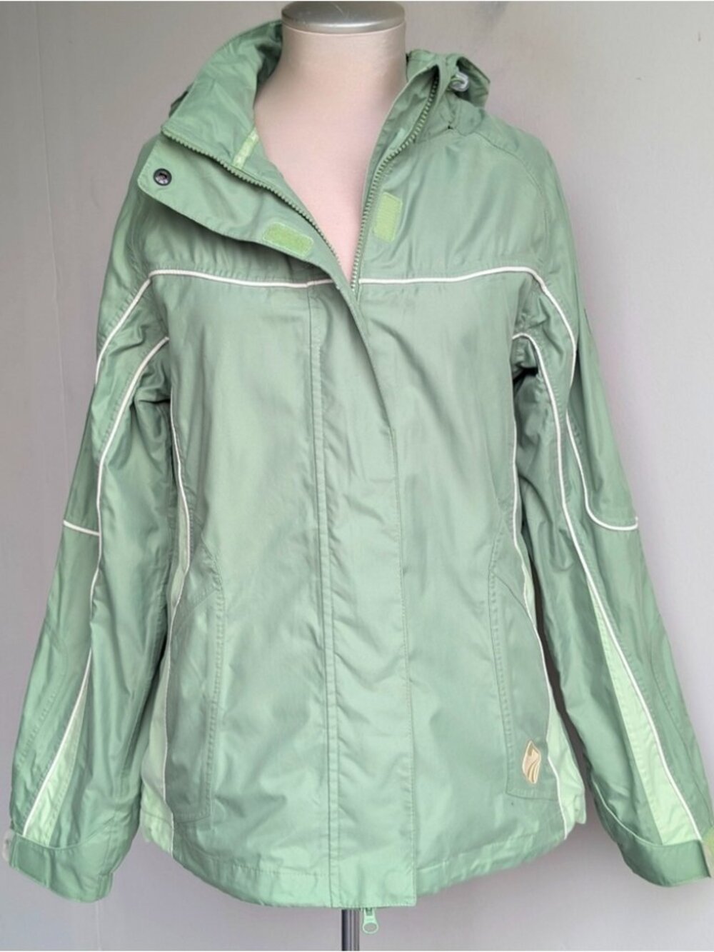 Wind River Green Hooded Jacket
